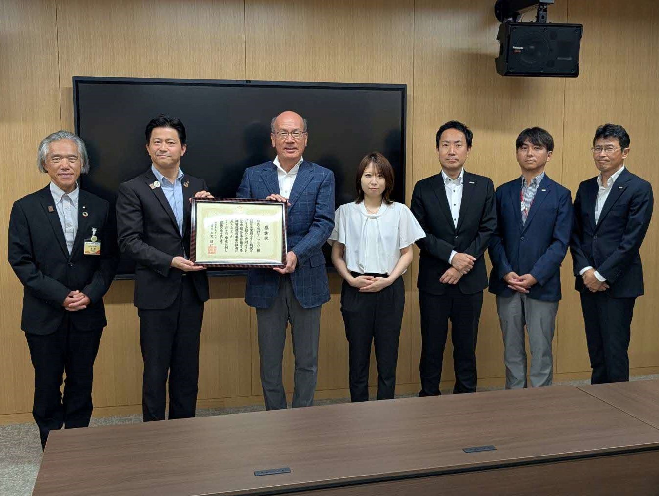 テレプラザ贈呈式3