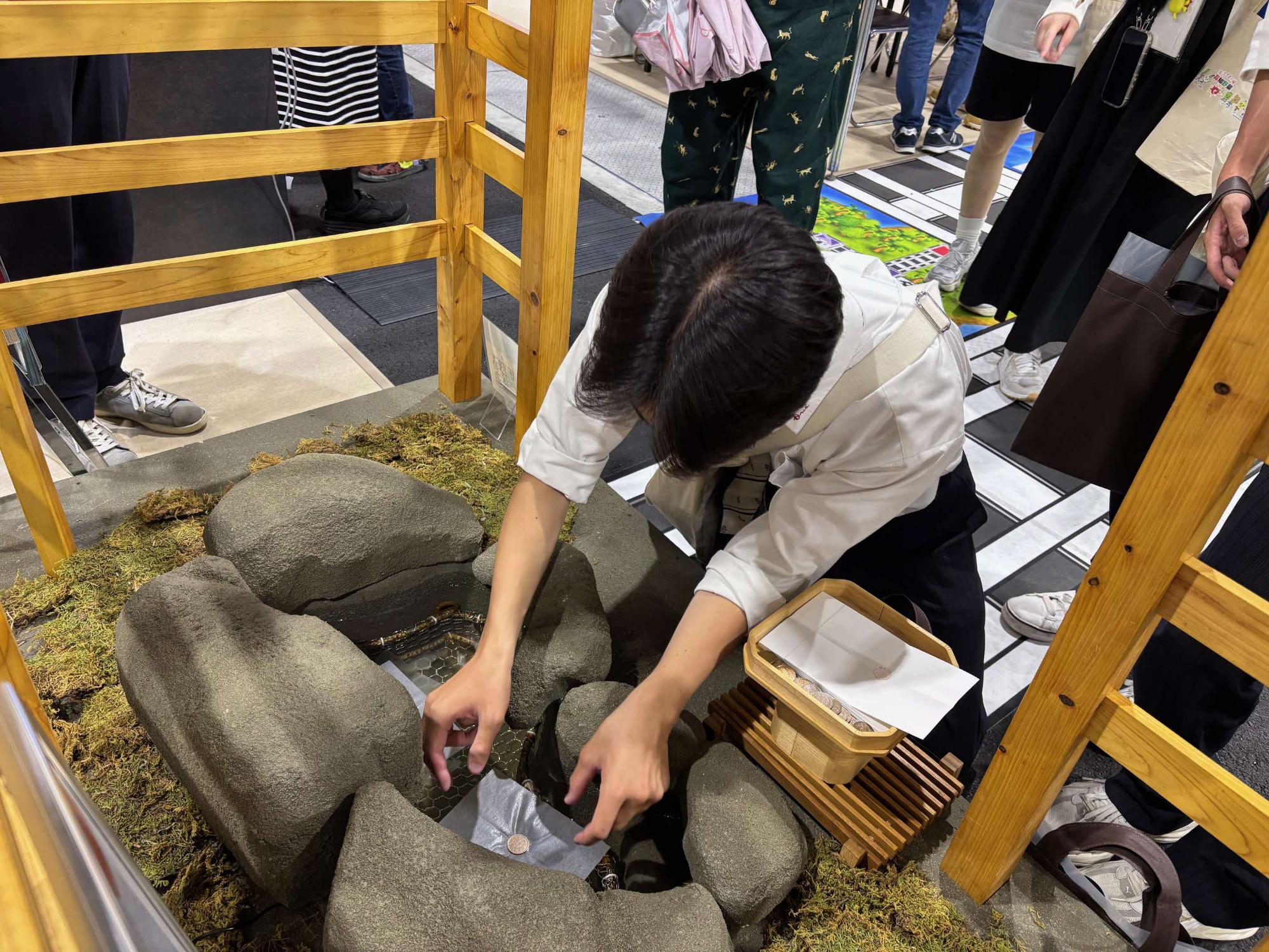 地方創生SDGsフェス(松江市ブースの鏡の池)