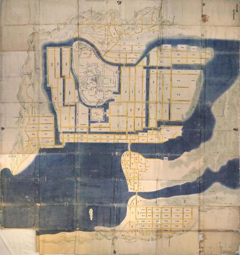 松江城正保年間絵図／松江市ホームページ