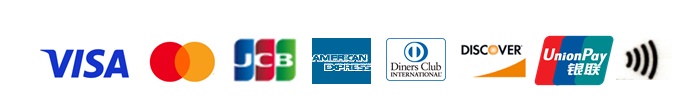 クレジットカード(VISA、Mastercard、JCB、AMERICAN EXPRESS、Diners Club、DISCOVER、銀聯(UnionPay))画像