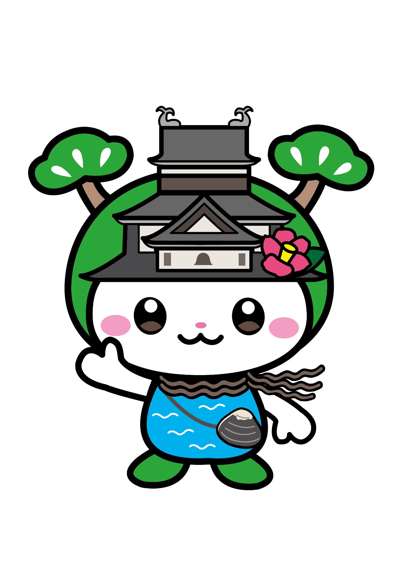 松江市PRキャラクター優秀賞デザイン画(山川さん作)