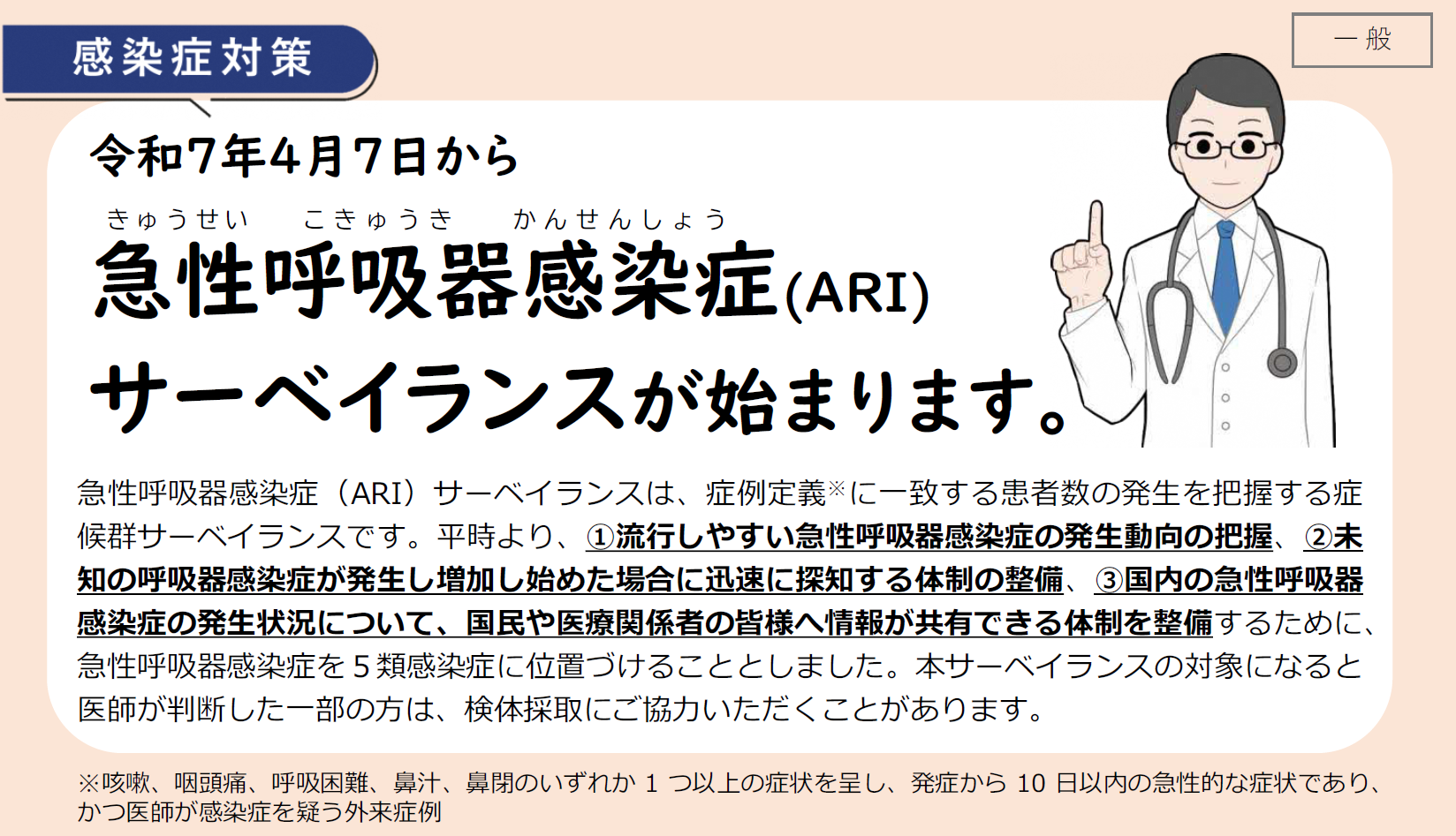 ARIサーベイランス