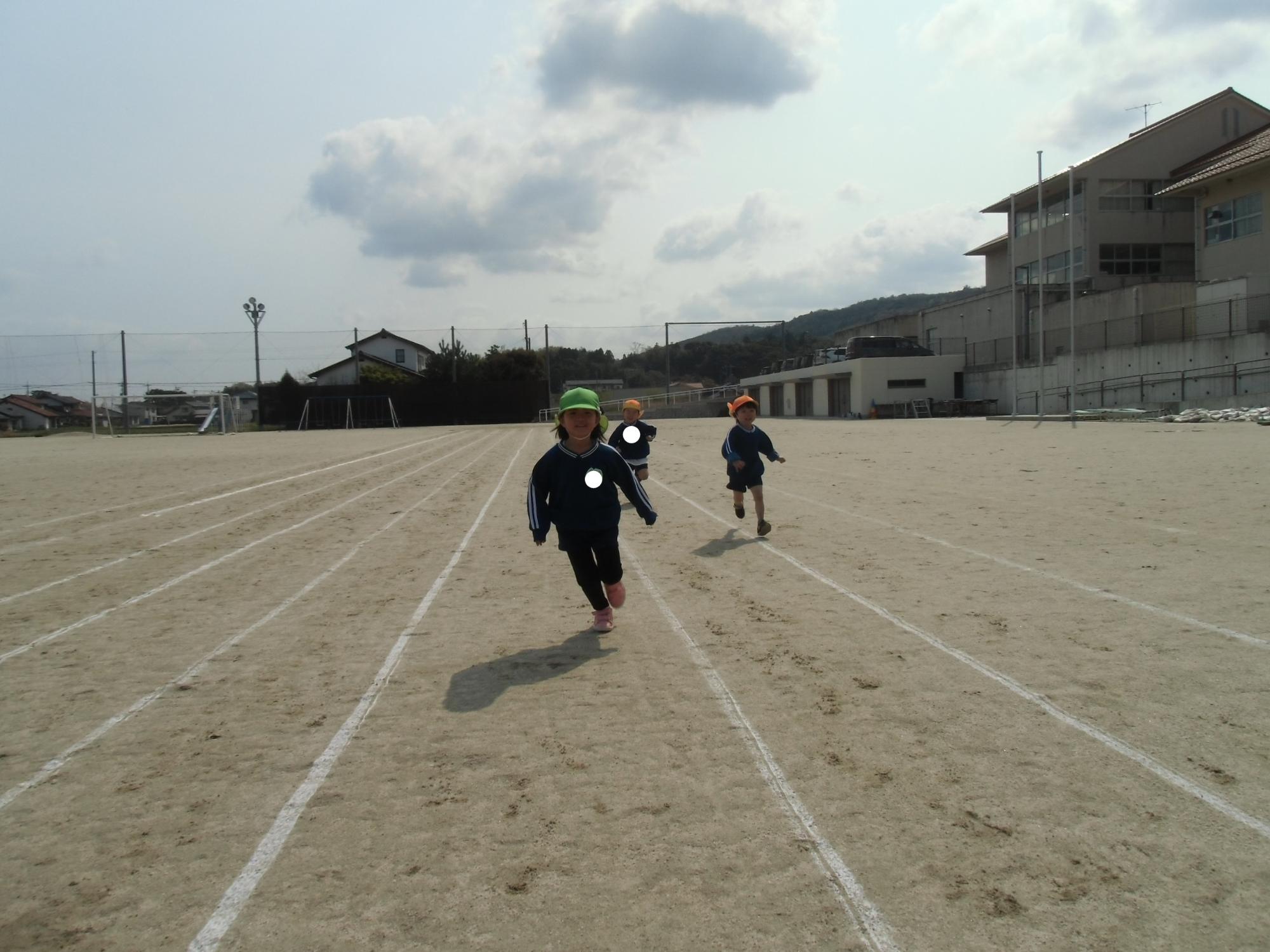 かけっこの様子