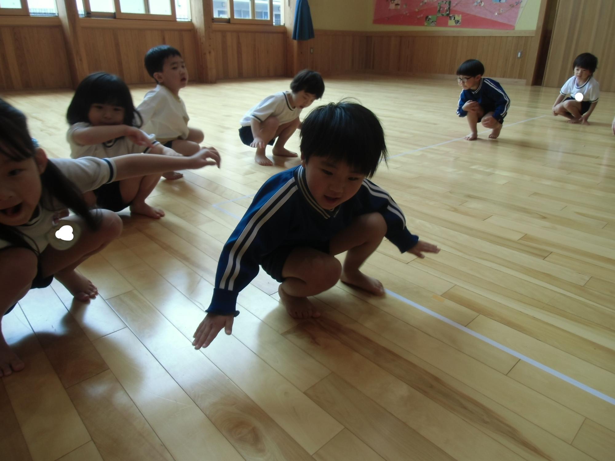 アヒルさんの様子