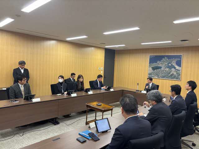 第3回松江市脱炭素先行地域推進協議会の様子