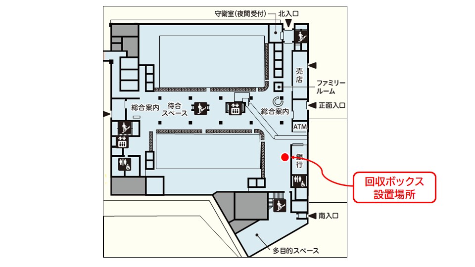 リサイクルボックス設置場所