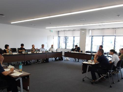 第6回松江市における公園のあり方協議会の様子