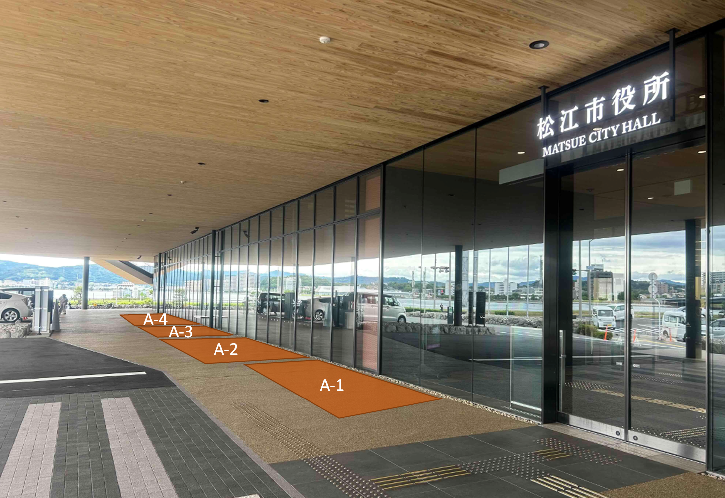 1階テラス東側