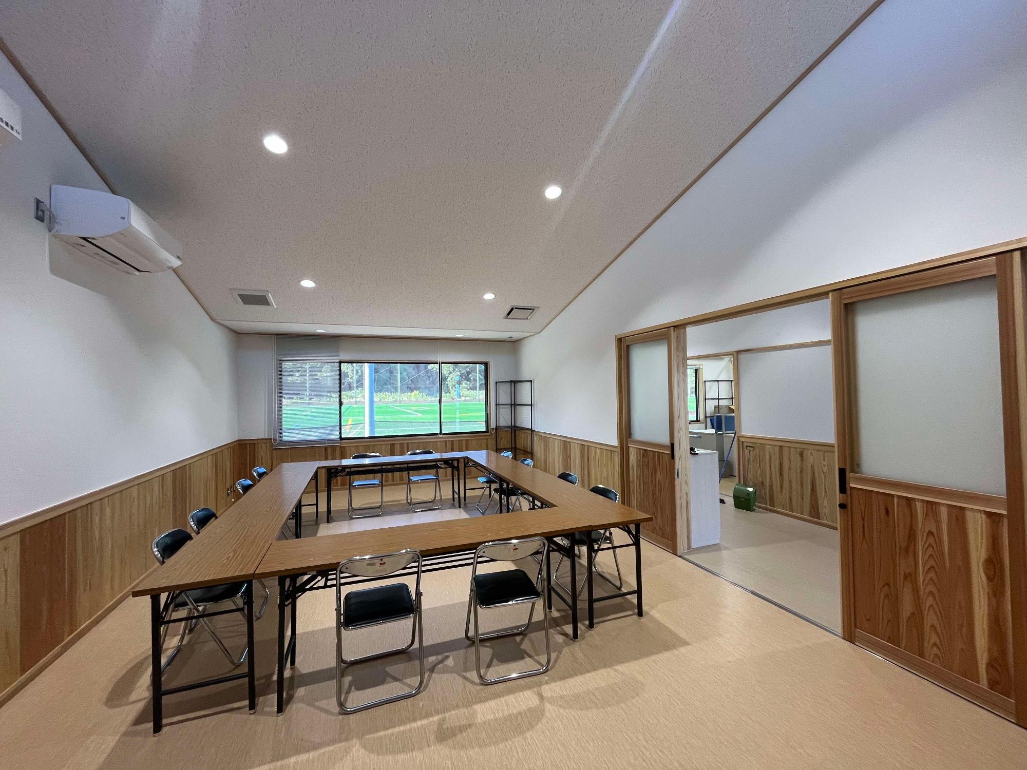 中海スポーツパークの会議室の写真（屋内）