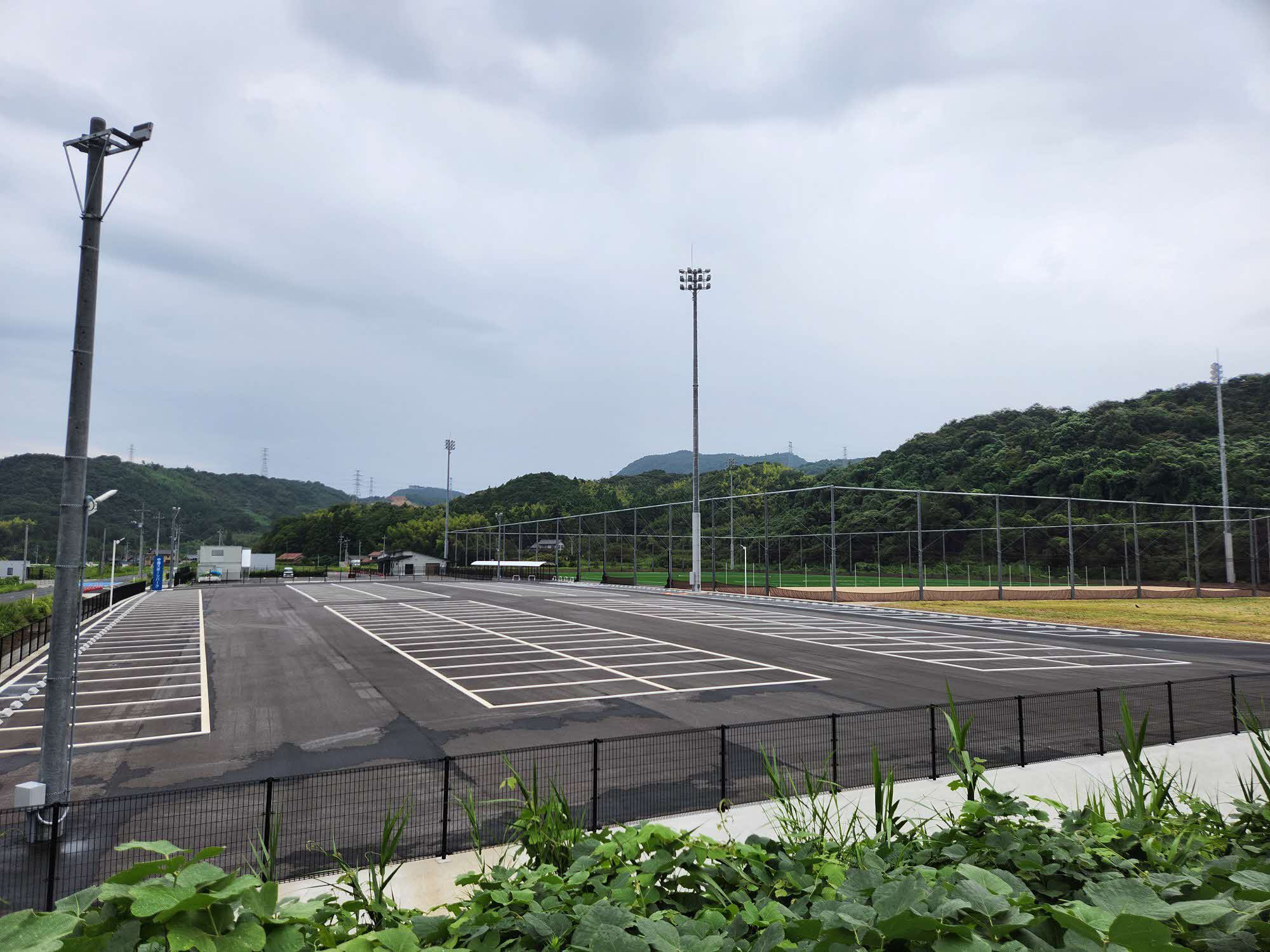 中海スポーツパークの駐車場写真