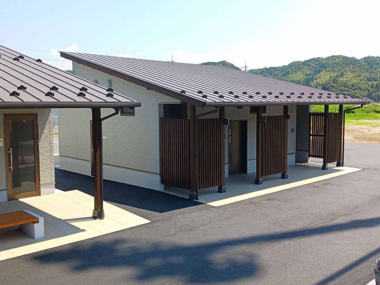 中海スポーツパークの屋外トイレ