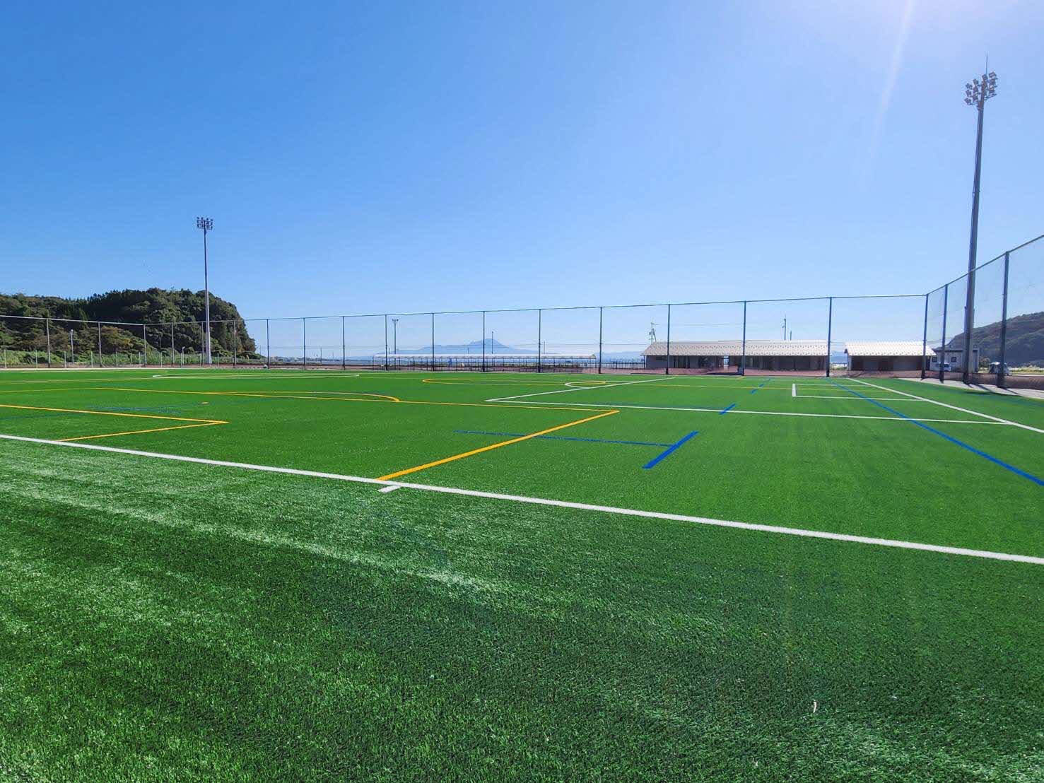 中海スポーツパークの多目的グラウンドの写真
