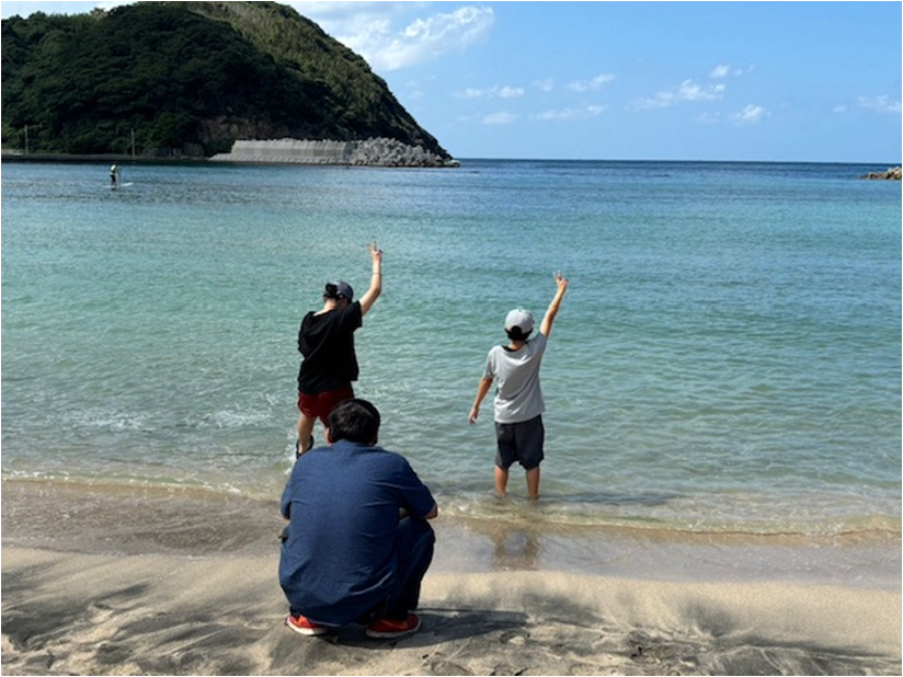 三膳さん活動風景