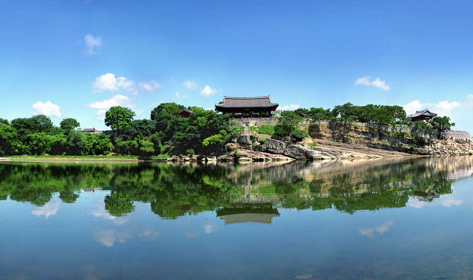 晋州城の写真