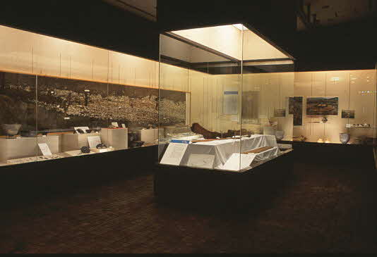 鹿島歴史民俗資料館内観の写真