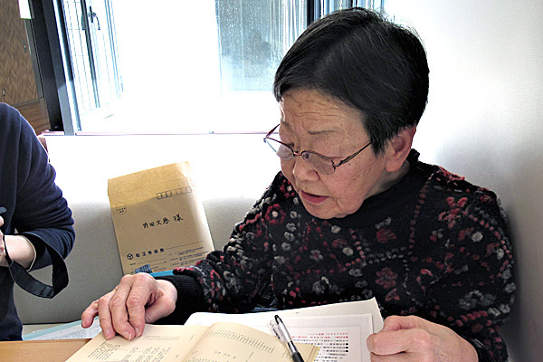 インタビュー当日の内田文恵さん、2026年2月7日