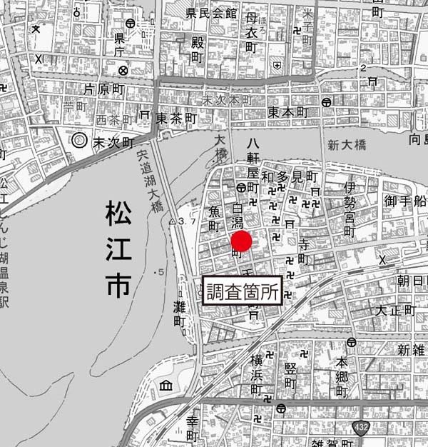 調査地位置図