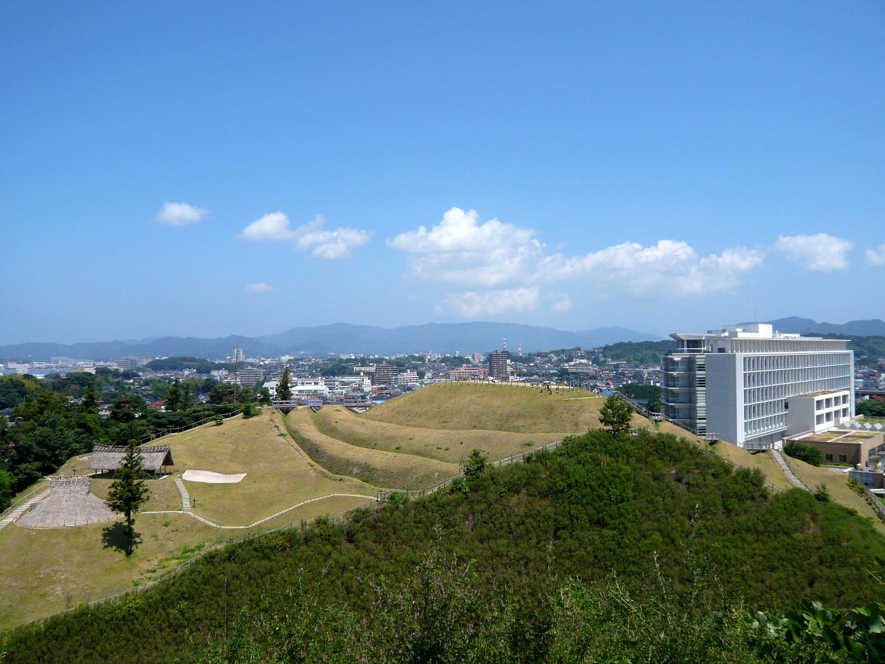田和山史跡公園全景
