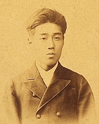 山口薬局文書7-49「手札写真複写」より山口嘉太郎氏