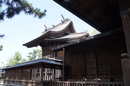 売布神社の本殿外観の写真