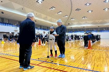 開会式の様子（選手宣誓）