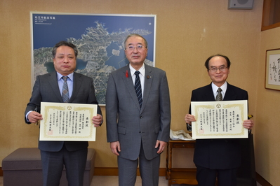 写真：表彰式の様子