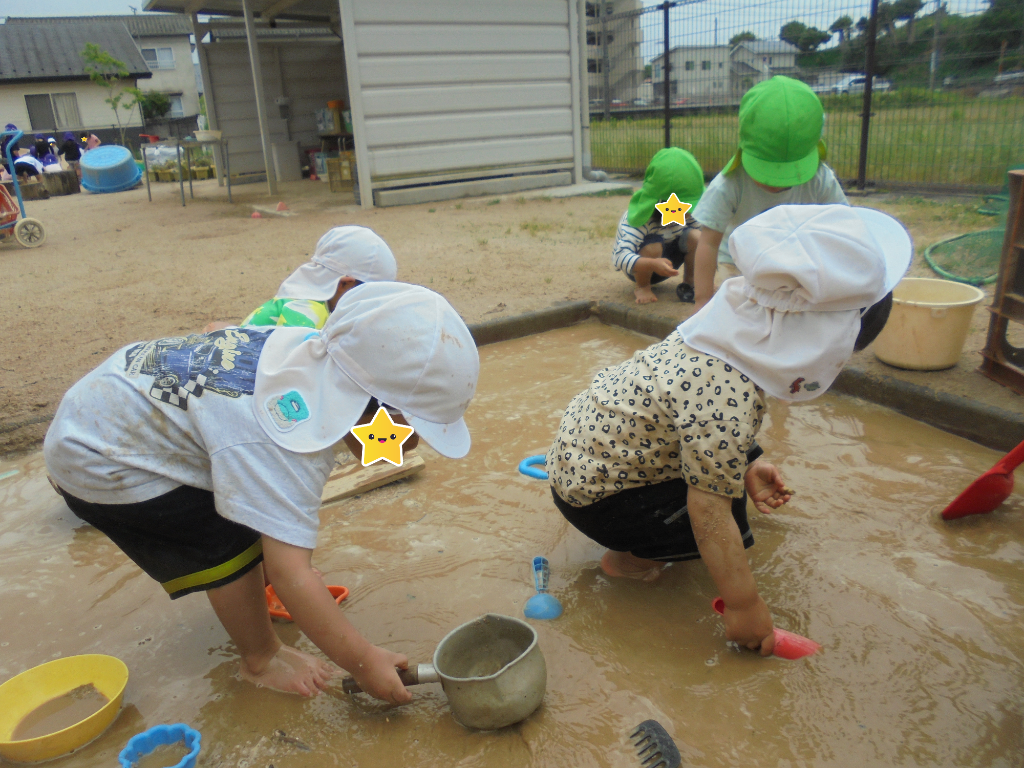 お水は楽しいなー