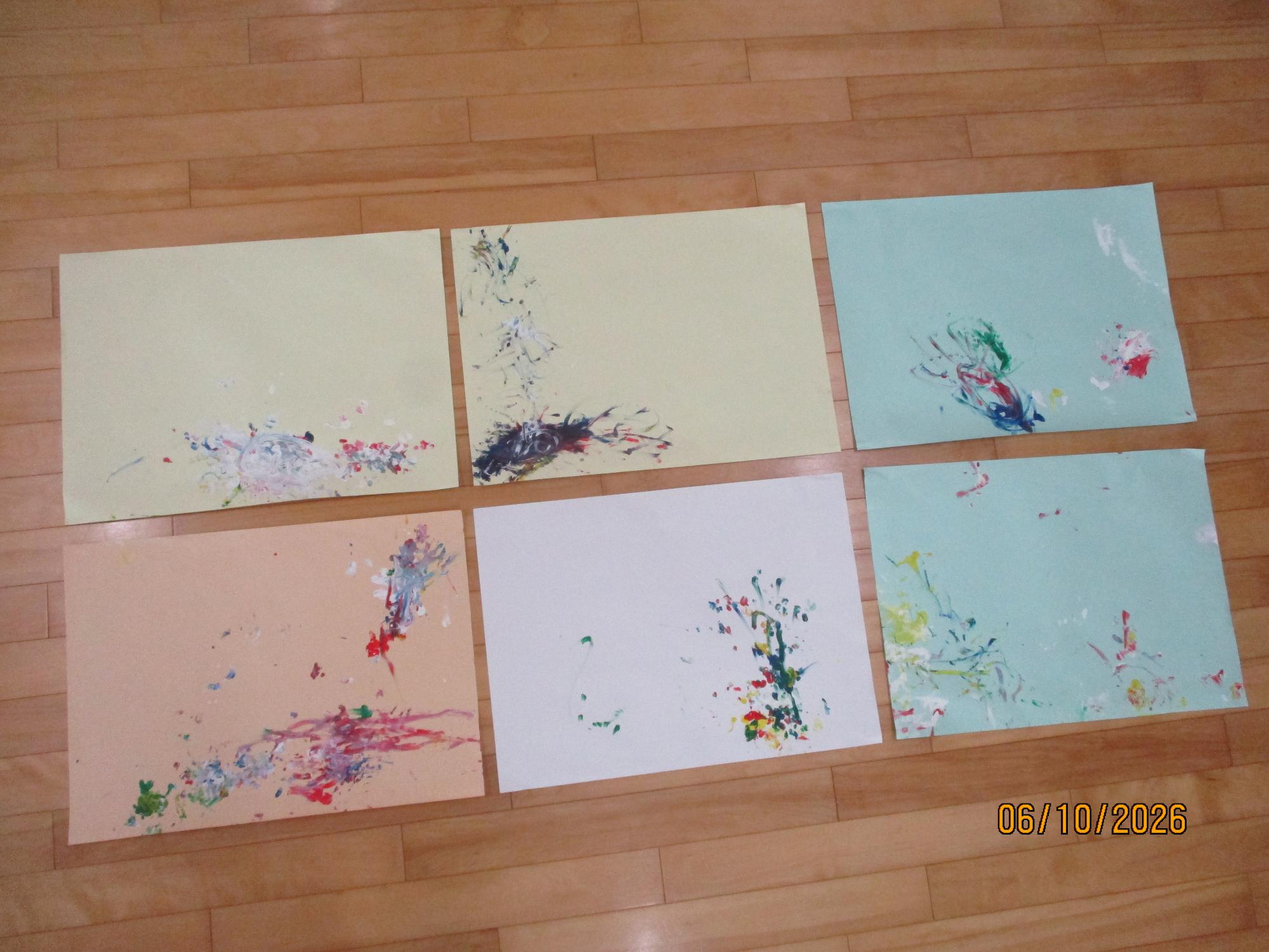 画伯たちの作品です
