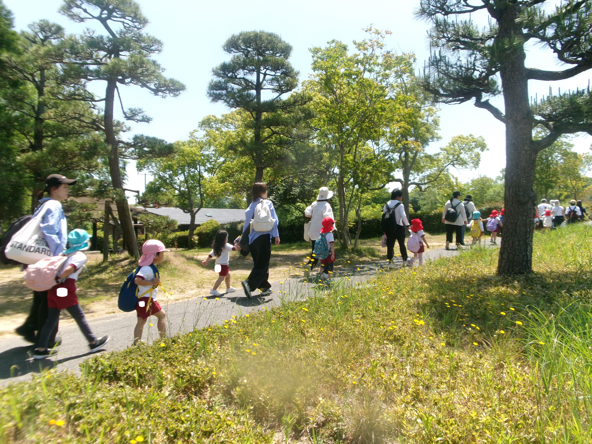 次は運動公園に行くよ