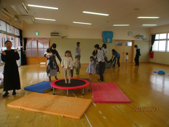 ジャンプ ジャンプ。