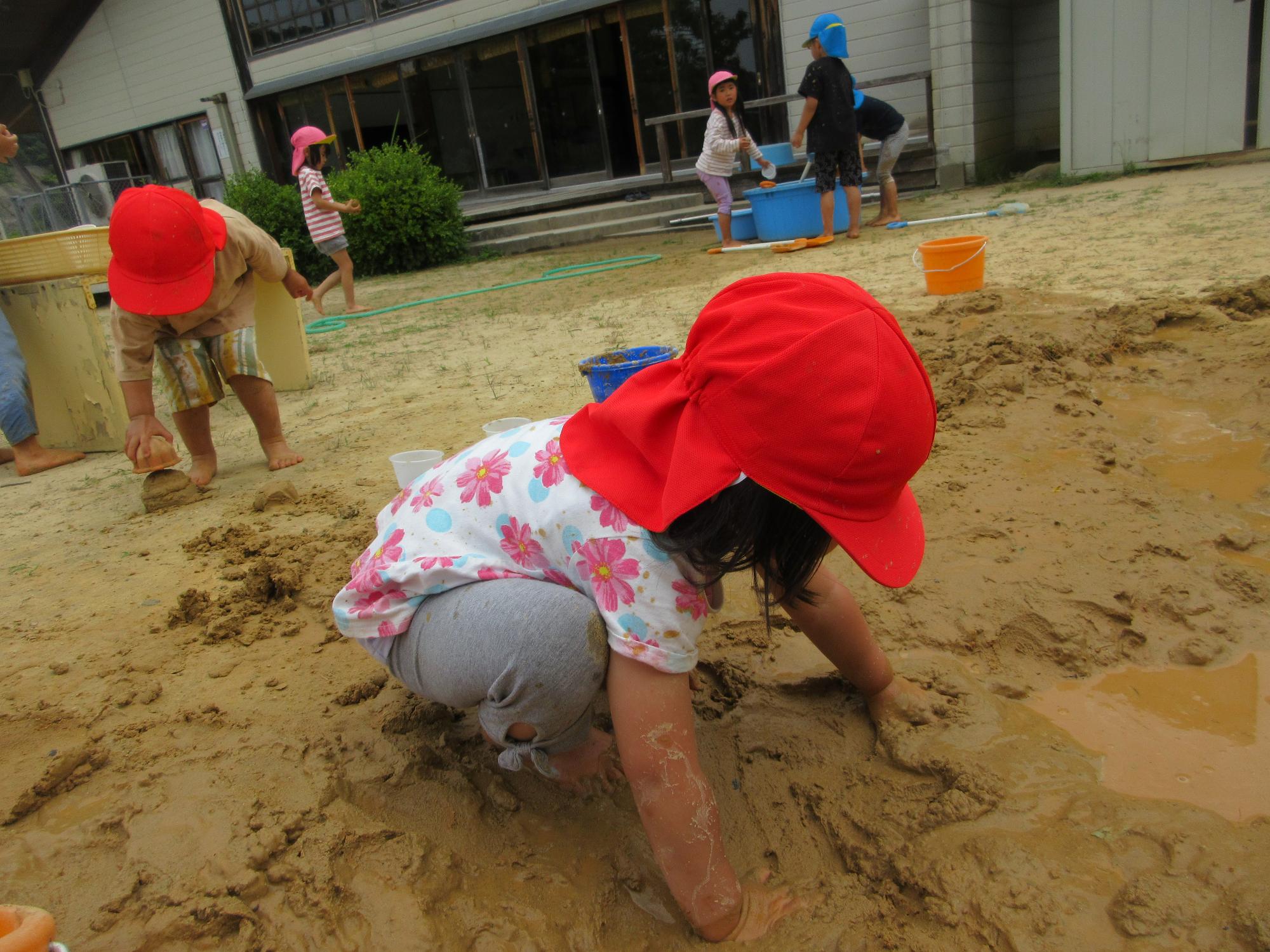 トロトロ、ぺたぺた、気持ちいい！