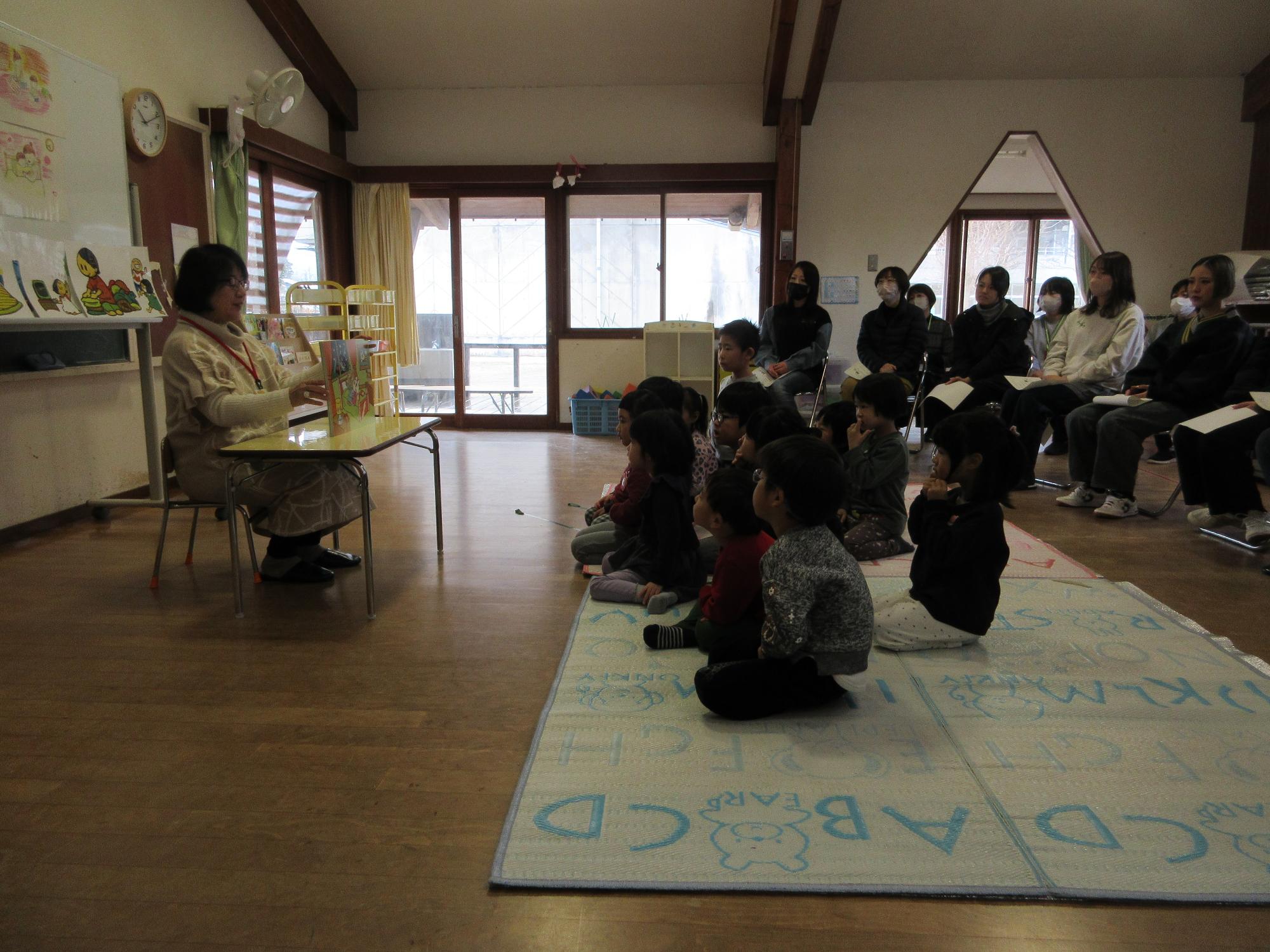 親子で話を聞いたよ