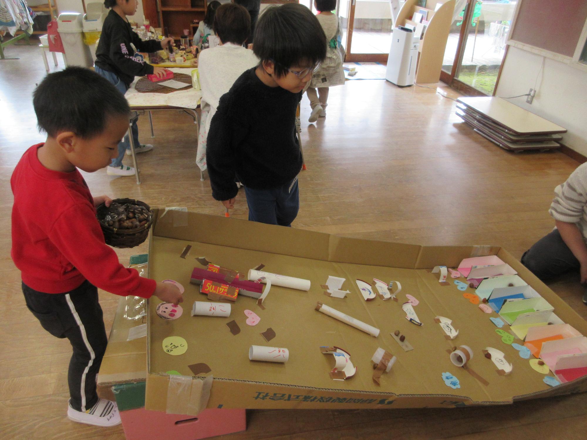 どんぐりめいろだよ