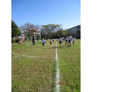 ランラン大会 お兄さんたちと走ったよ