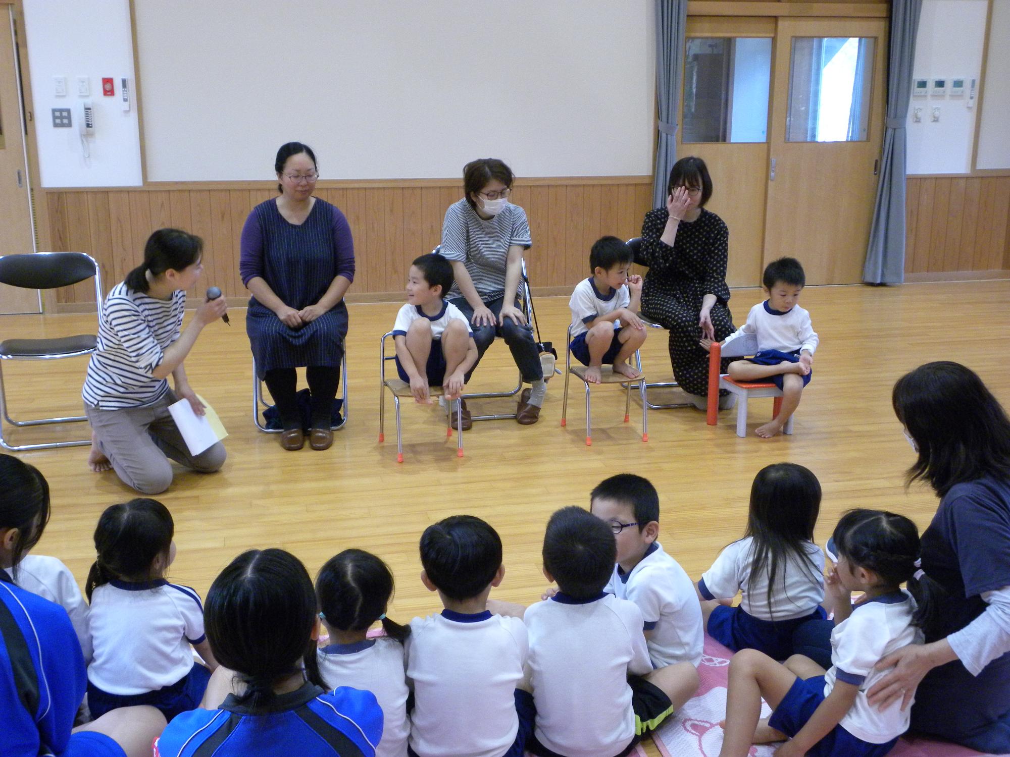「お子さんのステキなところを聞かせてください、」