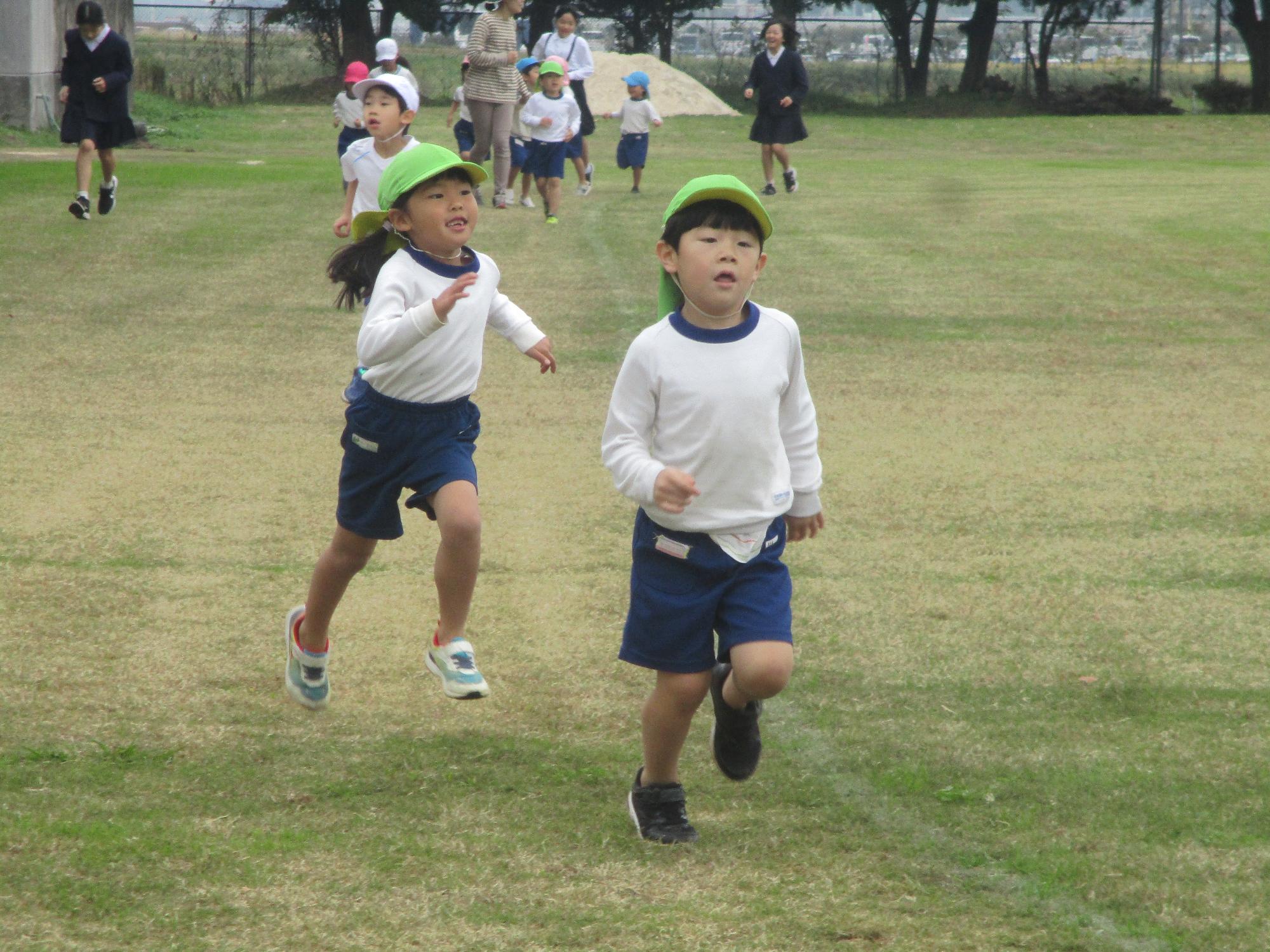 ランラン大会に向けての練習がんばっています！
