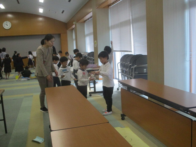 やさしく、やりかたをおしえてくれるお兄さん。ありがとう