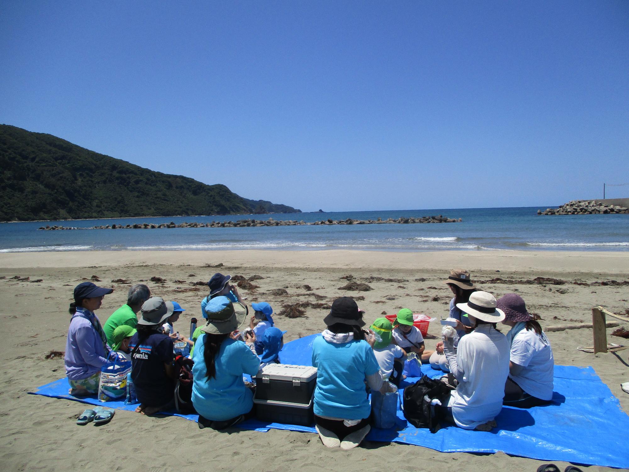 こうらの浜遊び