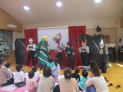 影絵のシルエット2006さんに楽しいショーを見せてもらったよ