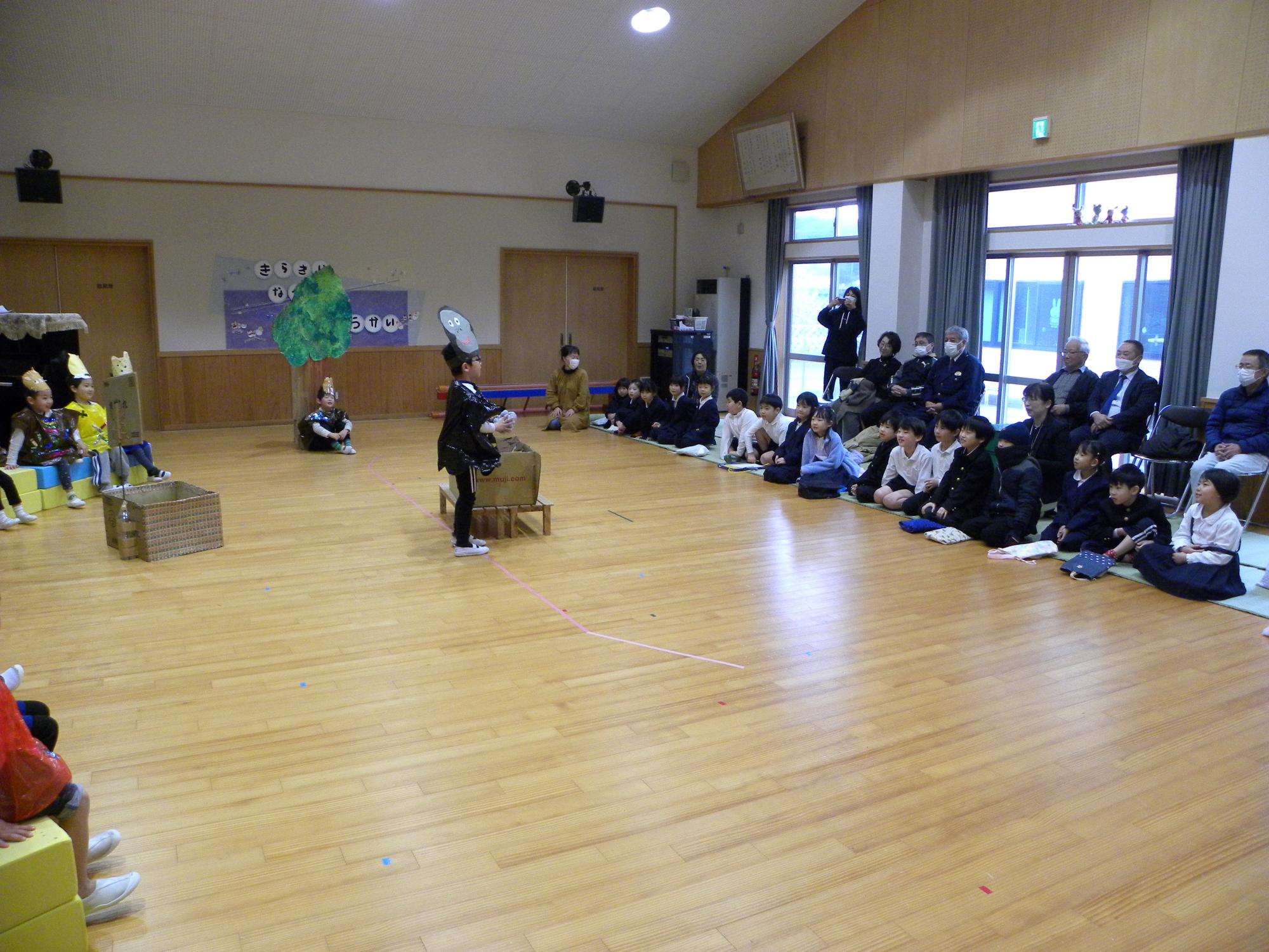 ！年生さんと地域のみなさんに沢山褒めてもらったよ。