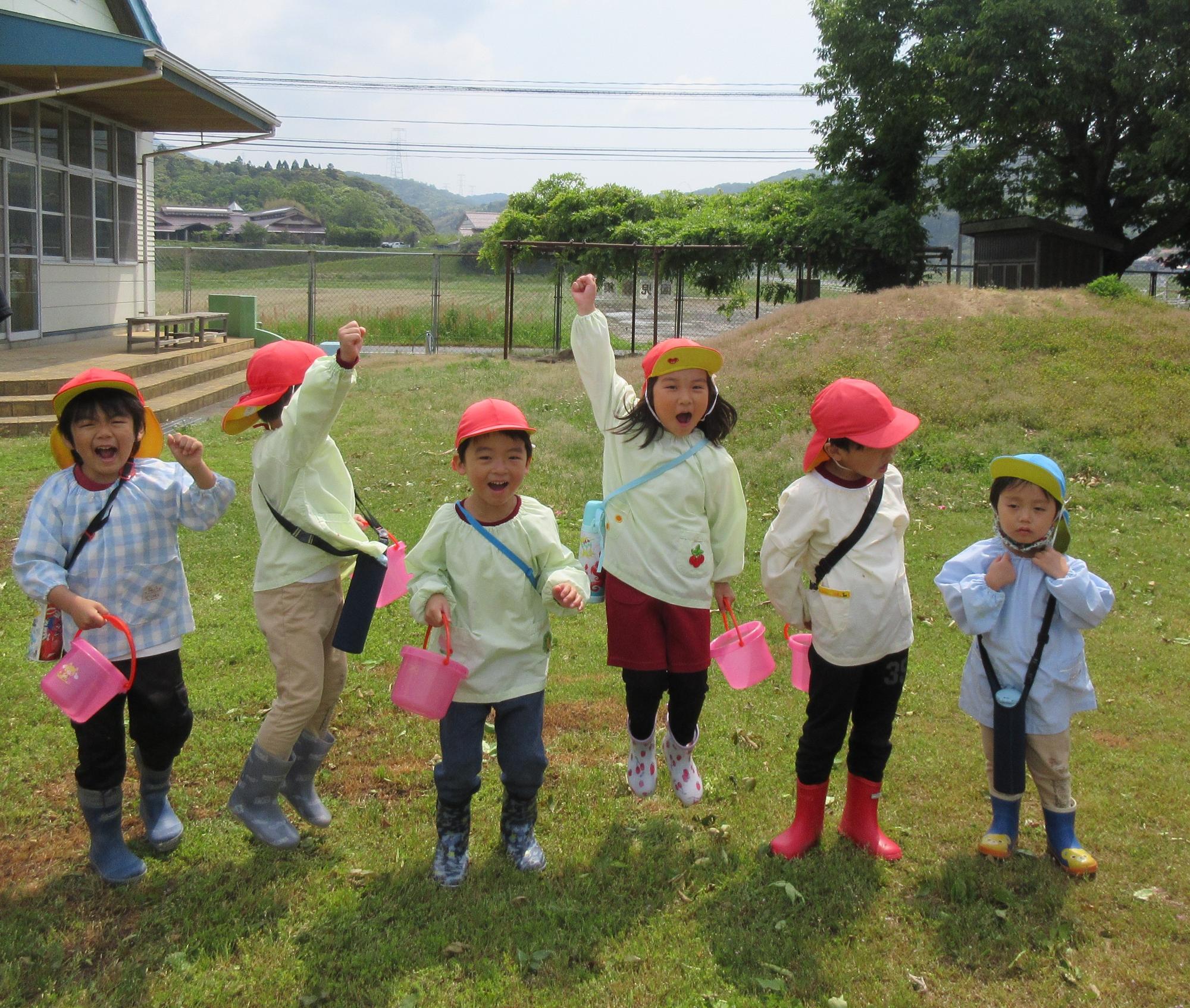 講武幼稚園へレッツゴー