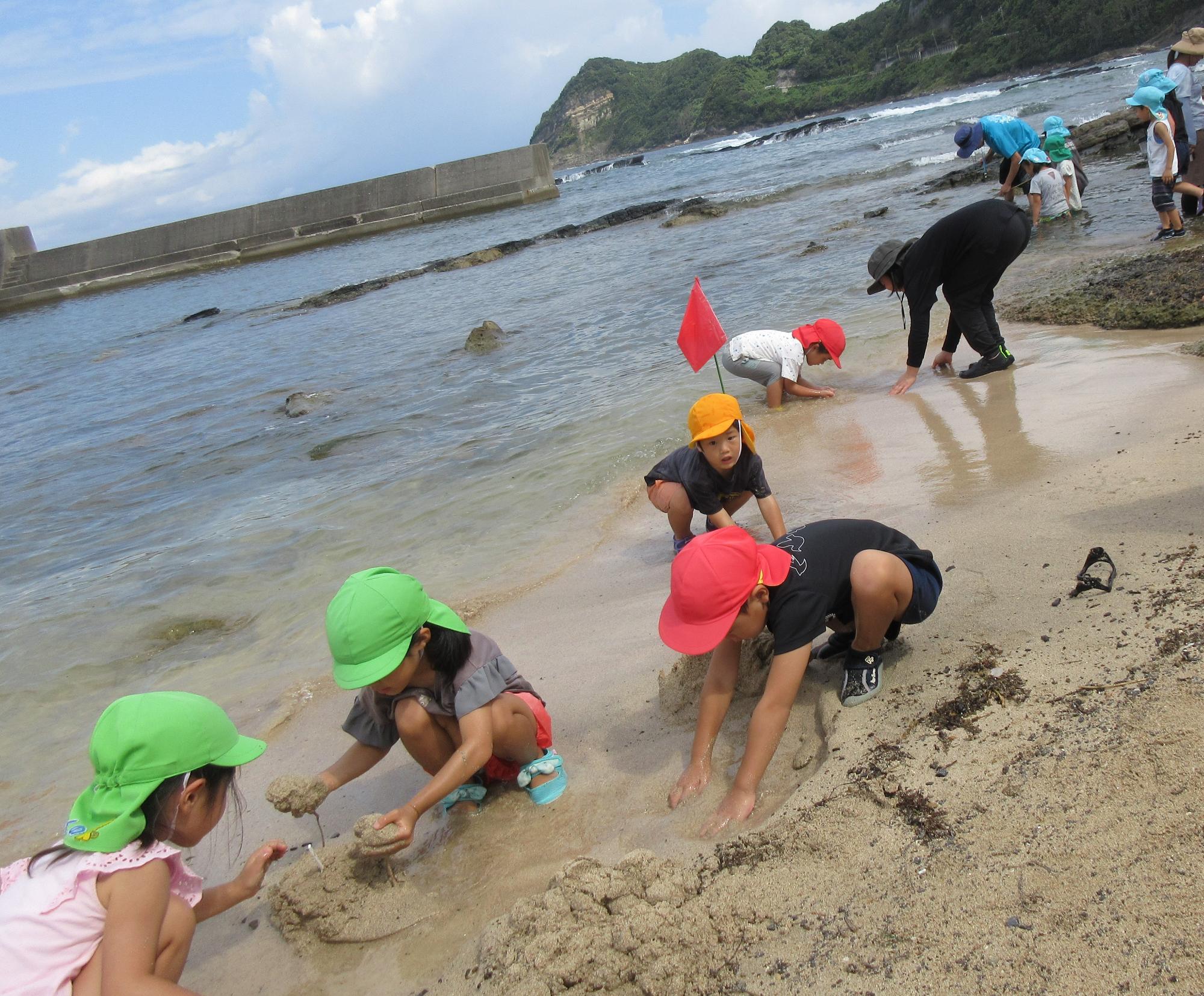 海砂気持ちいい