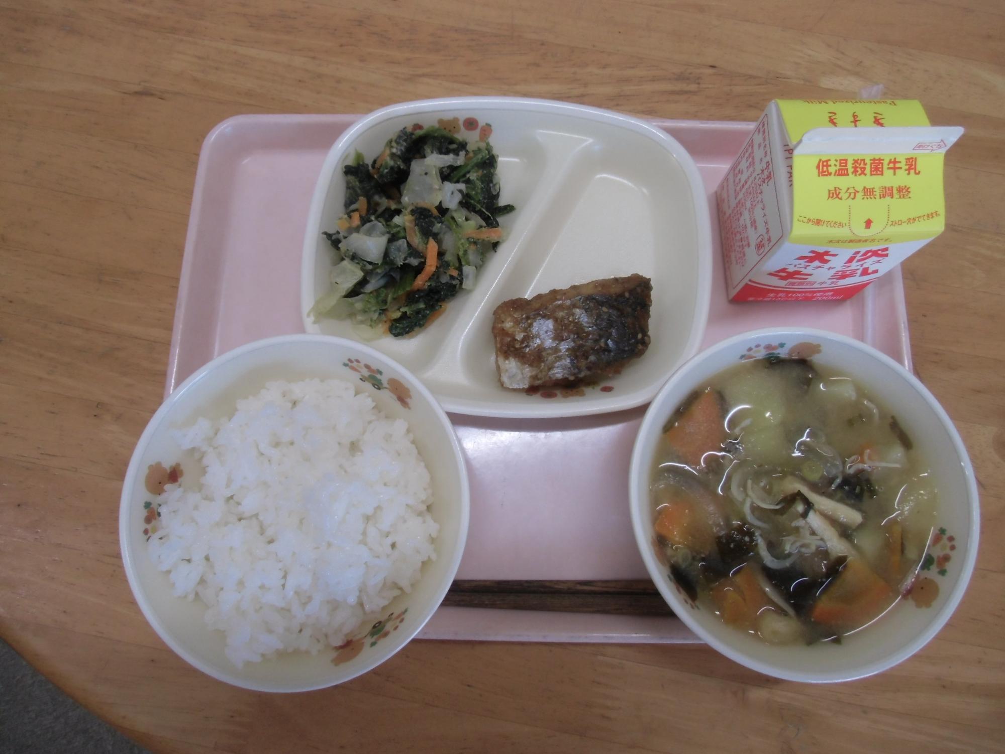 今日の給食