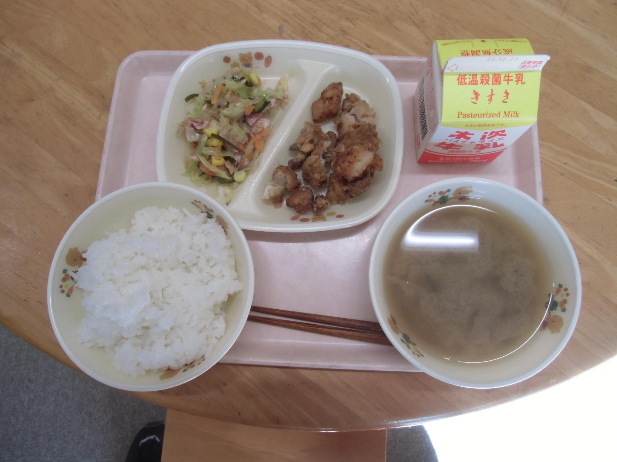 シジミ汁のメニュー