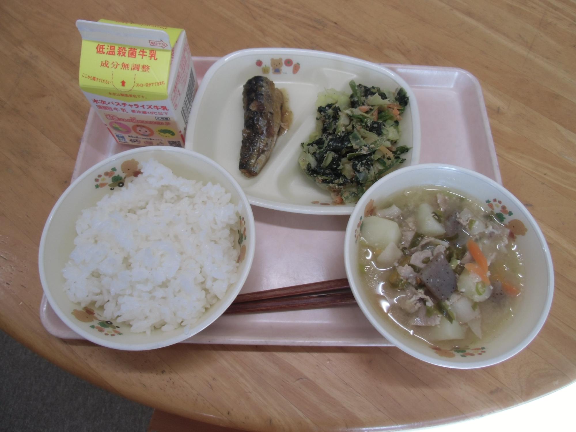 今日のメニューです