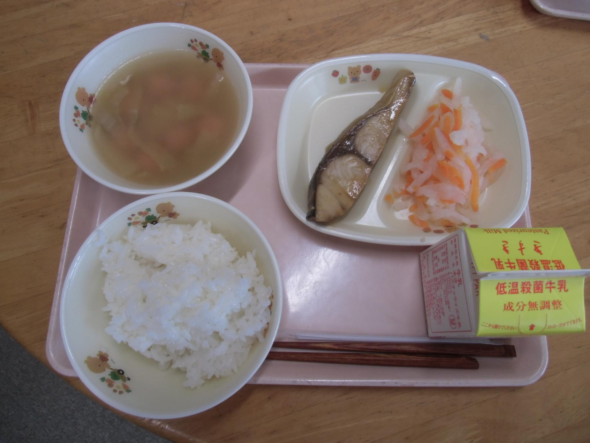 今日のメニューの写真