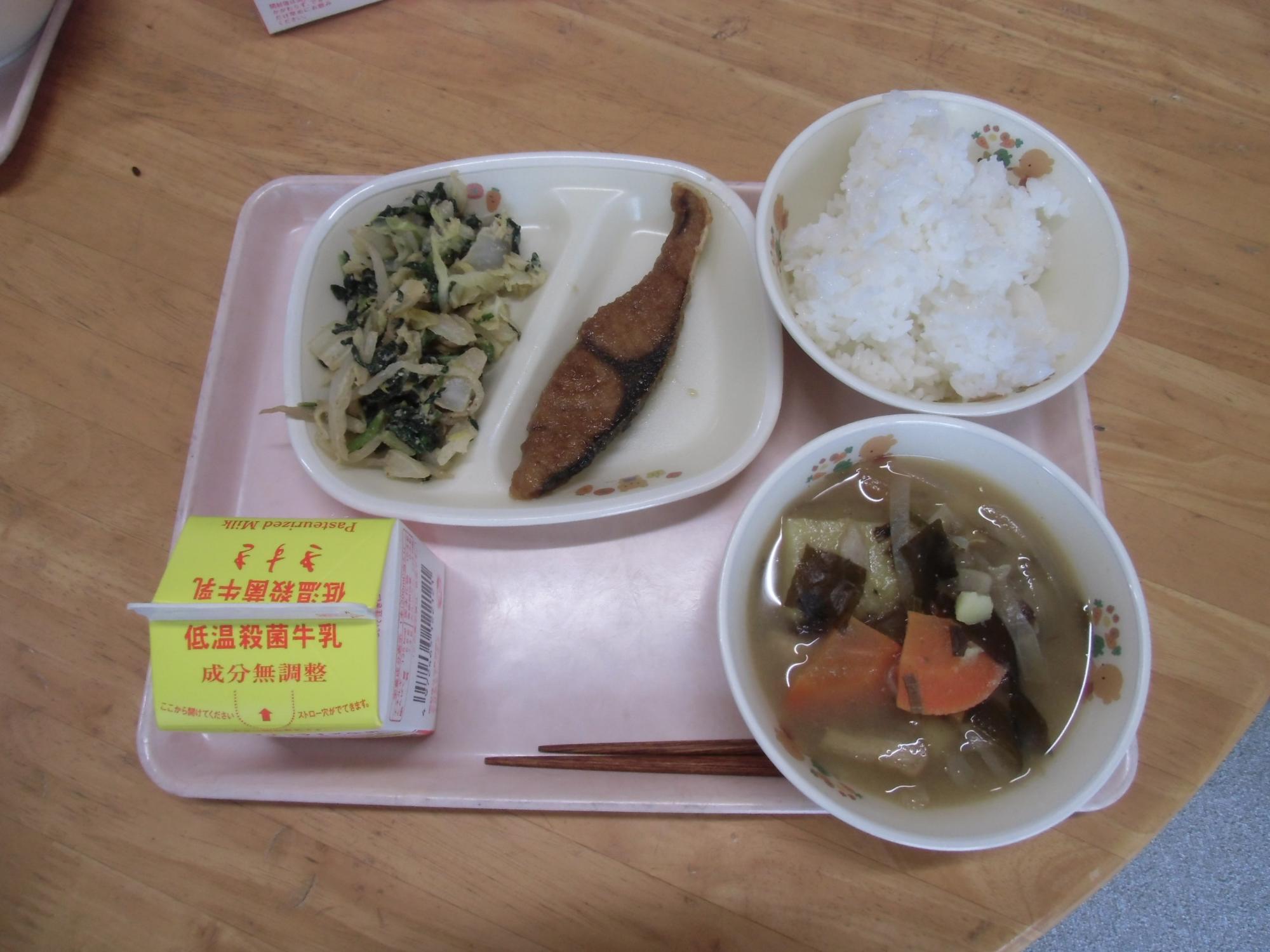 今日の献立です