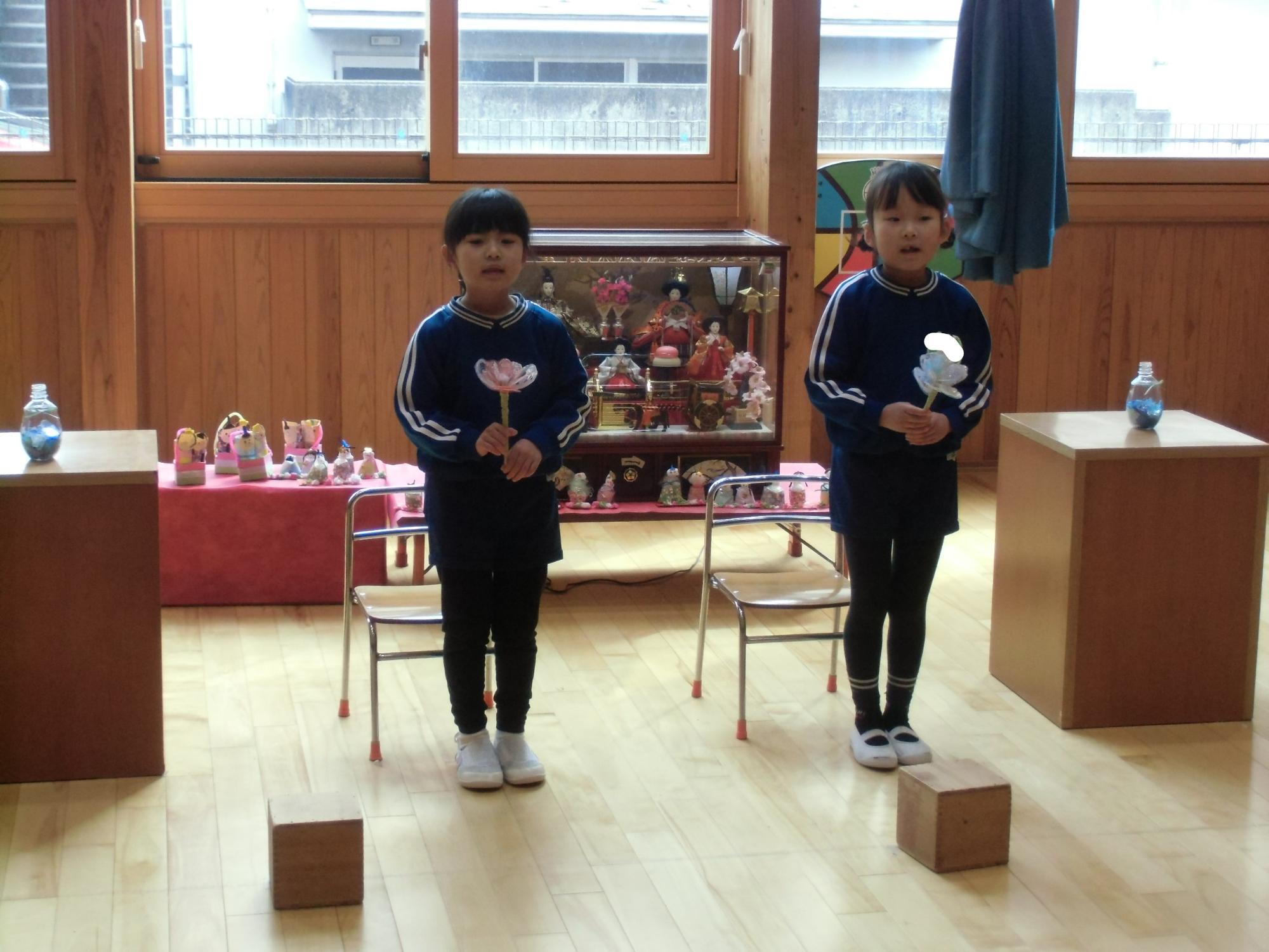 きりん組さんの歌の様子