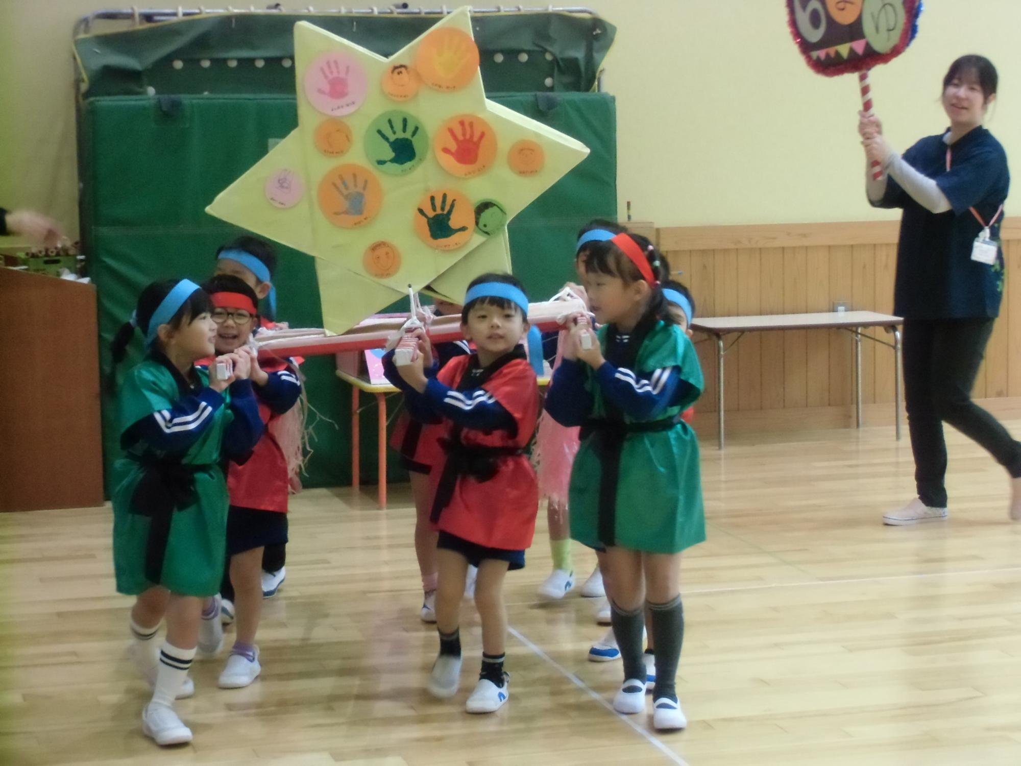 おみこしの様子