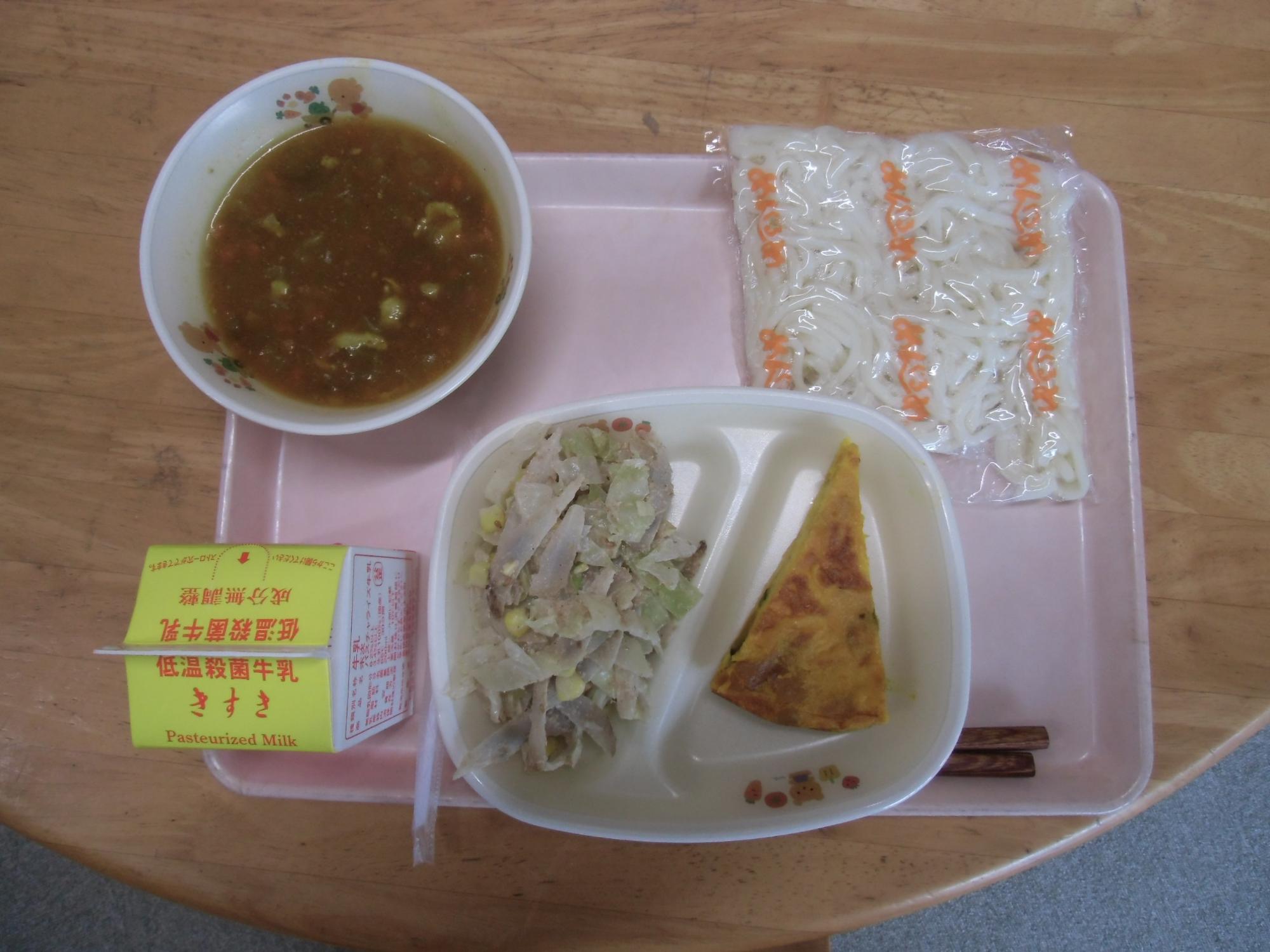 今日の献立です